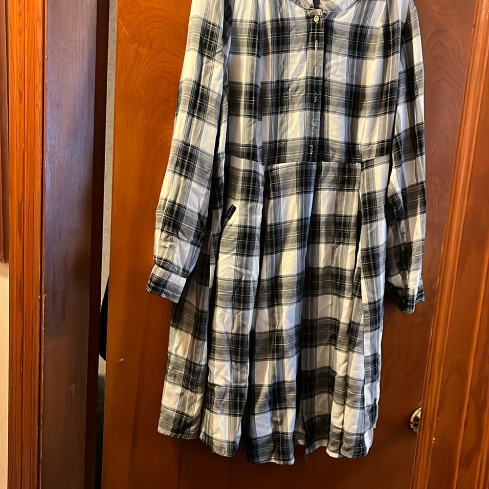 Torrid plaid tunic